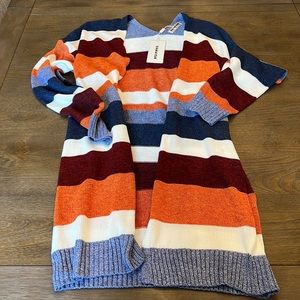 Striped long cardigan NWT